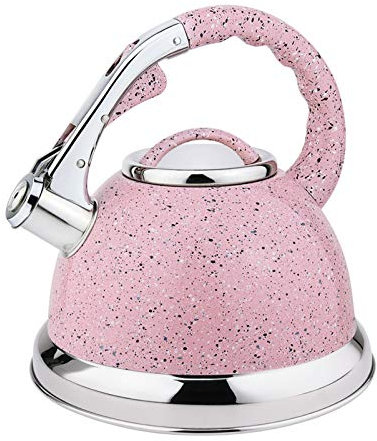 Bollitore Gas Caffè in acciaio inossidabile Teiera ad induzione ad induzione Bollitore da tè Kettle Tops 3.5L Bollitore Acqua (Capacity : 3 4L, Color : Red)