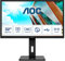 AOC Q32P2 - Monitor QHD da 32, regolabile in altezza (2560 x 1440, 75 Hz, HDMI, DisplayPort, hub USB), colore: Nero