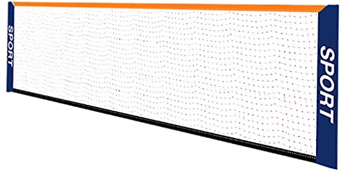 Colcolo Strapazierfähiges Nylon-Netz-Ersatznetz für Badminton Tennis Volleyball Training Indoor e Outdoor Yard Sports