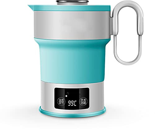 LWZ Bollitore Pieghevole, bollitore Elettrico compresso, bollitore Portatile, Mini bollitore riscaldato