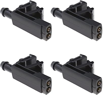 eMagTech 4pcs Buses de Jet d'essuie-Glace Pare-Brise Avant Voiture 6438A0 643889 Compatible avec 406 605 Berlingo Partner Automatiques