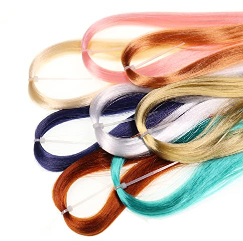 GREATFISHING Fliegenbinden Materialien Wahl Kristall Flash Lametta Chenille Dubbing Line Garn Realistische Nymphe Käfer Scud Dry Salzwasser Fliegen (10 Farben Streamer Steelhead Sabiki Rig Making