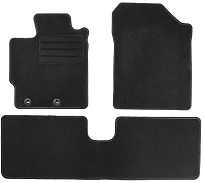 Ideal angepasst Velourmatten Automatten CARMATS passend für Toyota Yaris III 2011-2014