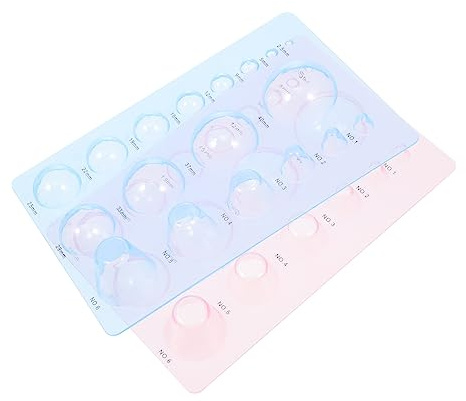 UPKOCH 2pièces Outil Demi-Boule pour Argile Moules Ronds pour Création Artisanat Pâte Modeler Accessoires Pâte Modeler DIY Formes Sphériques pour Modelage Manuel