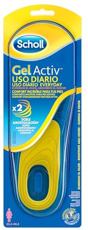 Scholl Plantillas Gel Activ.U.Diar M C/4