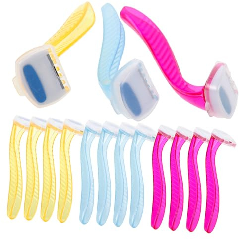Beaupretty 15piezas Afeitadora Corporal Para Mujeres Depiladora Manual Cuchilla Facial Para Afeitar Damas Recortadora De De Inoxidable Afeitadoras Para Piernas y Brazos