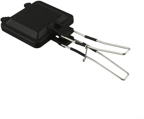 Yuanpgky Toastie Maker Double Side Toasted Sandwich Maker, Non-Stick Herd Toastie Maker, Griffe Frühstück Bratpfanne, Für Zuhause Outdoor Camping