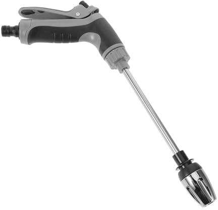 AKOOSY Idropulitrice per Auto Regolazione Flusso D'acqua, Impugnatura Ergonomica in Lega e Plastico, Pistola per Lavaggio Auto e Giardino, Colore Assortito