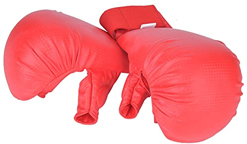 GYZOUKA de Boxeo a Prueba de Explosiones Protector de Manos de Karate con Muñequera Ancha para Entrenamiento Deportivo, o Rojo PU+EVA M/L par para Artes Marciales (#3)