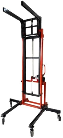 Mobil lyftplattform Lyftbord mobil plattform med 6 hjul | Bomlift Elektrisk lyft for enkel höjdjustering Lyfthöjd: 3,5 meter (11,48 fot)