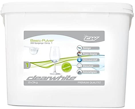 Clearwhite Basic Polvere 6 kg in vaso (3 X 2 kg con sacchetto)