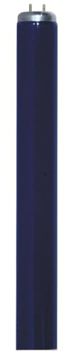 Satco F40T12 BLB Blacklight Blue Fluorescent Light Bulb, 40W, Medium Bi Pin Base