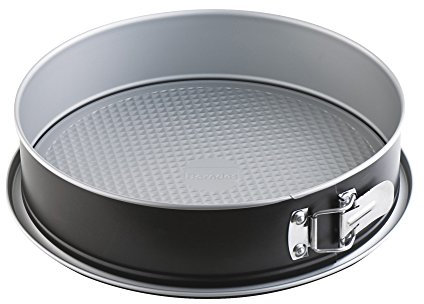 Berndes Tortiera apribile con Fondo Piatto 28 cm, Banda Stagnata, Grigio (Grau)