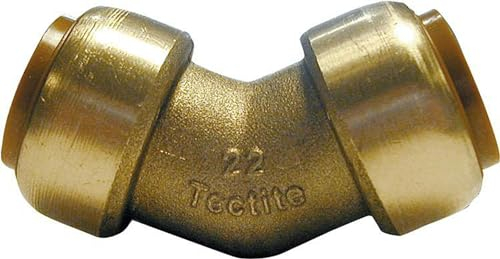 TECTITE Steckfitting Bogen 45° x 22mm