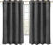 Utopia Bedding Opacas Cortinas Salon Modernas 2 Piezas 132x160 cm, Gris - Cortinas Térmicas Aislantes Frío Calor y para Dormitorio, Salón y Cocina con Ojales