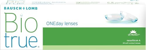Biotrue ONEday BAUSCH + LOMB lentillas diarias esféricas, 30 unidades / 8.6 BC / 14.20 DIA / -01,75