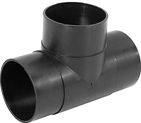 X AUTOHAUX 60mm Voiture 3 Voie Conduit Air Coude Tuyau T Forme Sortie Connecteur