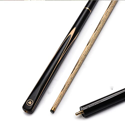 Billard Queue 57-Zoll-19-Oz-Profi-Pool-Queue mit Ahornschaft, 3/4-gelenkiges Snooker-Queue mit 10-mm-Spitze, geeignet für Häuser PIOKUHB 240307(Color:A,Size:10mm Tip)