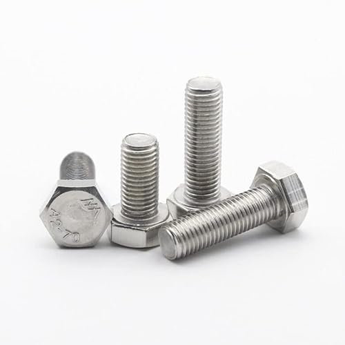 Lot de 3 boulons à tête hexagonale M7 en acier inoxydable 304, pas de 1,0(M7 x 1.0 x 40mm)