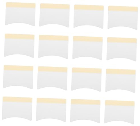 HAMPPLIES 40stücke Wimpern Pads Augen-make-up-entferner-pads Peeling-wattepads Für Gesicht Quadratische Kosmetikwatte Bio-wattepads Gesichtspads Nagelreinigungspads Wattepads Für Gesicht