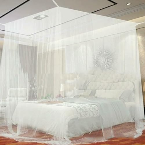 200 * 200 * 180cm Four Corner Outdoor Camping Mosquito Canopy Net With Storage Bag Insect Tent Protection Bedroom Full Netting