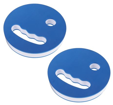UPKOCH Discos de Natación de EVA para Entrenamiento Acuático Juego de Palas Ergonómicas para Manos Equipo Ligero y Compacto para Ejercicios Piscina Apto para Adultos y Adolescentes
