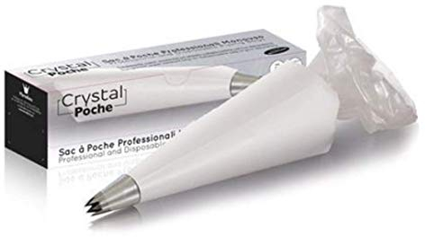 Martellato Desechables Manga pastelera, 50 Piezas, Polietileno, Naranja, 40 cm