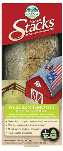 Oxbow - Fieno Western Timothy Harvest Stack con camomilla - 992gr