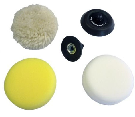 Pads Kit für M12 Polierer Milwaukee (2438, 5 Stück)