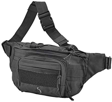 OUTAC Marsupio Tattico Molle in Cordura con Fondina Interna