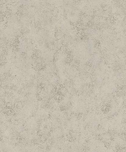 Rasch Tapeten Vliestapete (universell) Beige 10,05 m x 0,53 m #ROCKNROLLE 540437