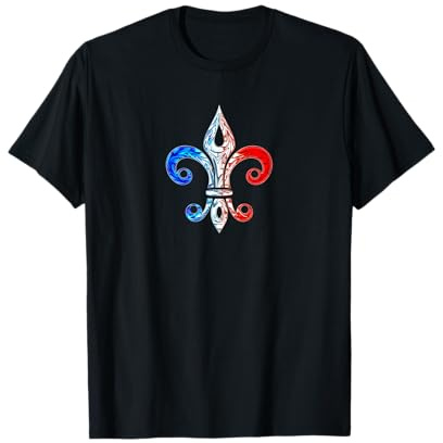 Lys, fleur de lys, fleur de lis, héraldique, France, symbole T-Shirt