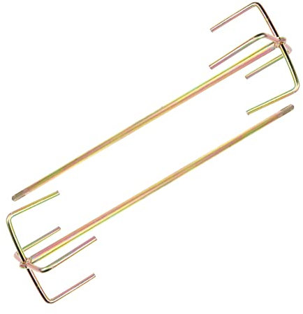 DOITOOL Mixer Vernice Bacchetta per Trapano Elettrico 2 Pezzi Spatola Miscelatrice per Gesso Epossidica Accessori per Utensili Elettrici