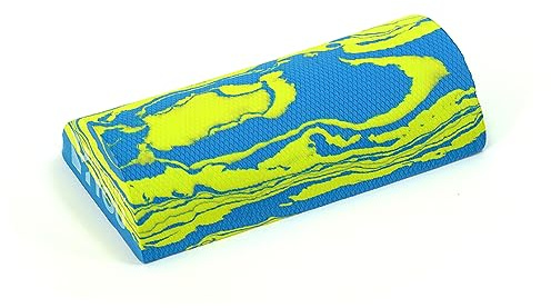 Healthy You Low Density Soft/Medium Foam Physical Therapy Roller (12 Half Round)