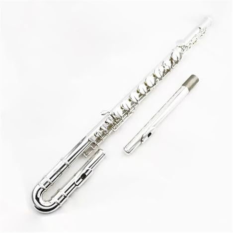 Versilberte Altflöte Aus Weißem Kupfer, G-Taste, Schüler-Flöteninstrument Für Erwachsene, Mit Aufbewahrungsbox Querflöte für Anfänger