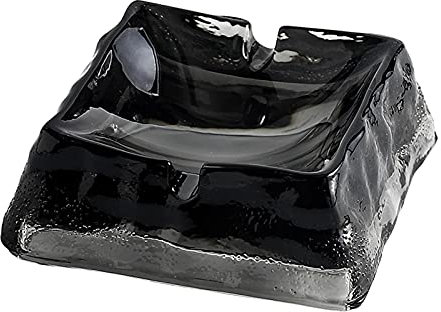 HEGZA Aschenbecher Glas Aschenbecher Kristall Aschenbecher Haftung for Home Office Tischdekoration, Geschenk Aschenbecher, schöne Dekoration Handwerk Aschehalter für Raucher