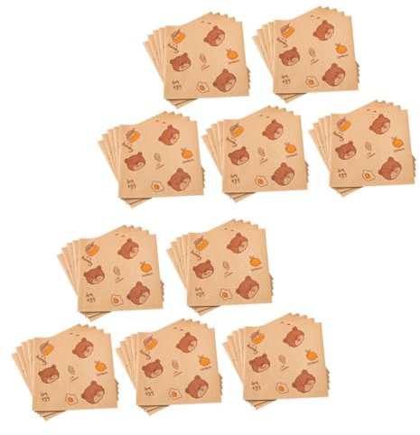 DECHOUS 50blätter Fettdichtes Sandwichpapier Ölbeständige Backpapier Für Lebensmittelverpackungen Für Burger Und Snacks Leicht Und Langlebig Design Für Sicheres Lagern