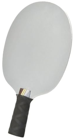 BlissfulAbode halkfritt handtag metall bordtennis racket sport coaching ergonomiskt handtag bordtennis fladdermus avfasad racket axel kort handtag