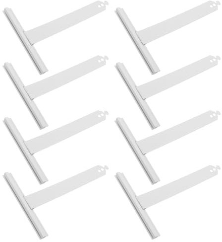 INOOMP 8 Stück Rollladen Reparaturset Edelstahl Universelle Rollladenaufhänger mit Feder Geräuscharme Fensterladen Beschläge für Selbstmontage und Wartung