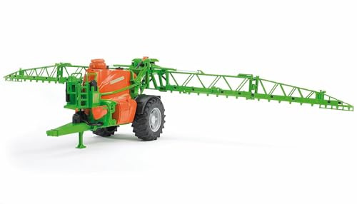 bruder 02207 - Amazone Anhängefeldspritze UX 5200 | mit befüllbarem Wassertank, Feldspritze für Landwirtschaft, Bauernhof, 1:16