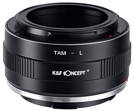 K&F CONCEPT Objektivadapter TAM-L Manueller Fokus Kompatibel mit Tamron Adaptall (Adaptall-2) Objektiv auf L-Mount Kameragehäuse.