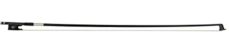 Streichinstrumente Teile Geigen-Carbon-Faser-Bogen, Reiner Schwarzer Geigenbogen, Runder Stab, Geigenzubehör (Color : 1/4)