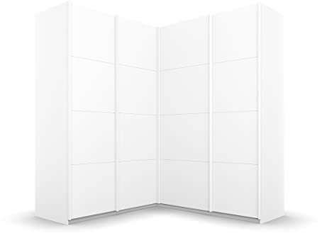 Rauch Möbel QUADRA, Eckschrank, Farbe Weiß, Breite 181 cm