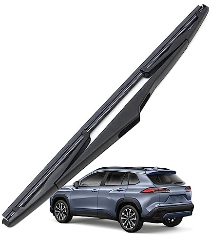 Scheibenwischer Für Auto Scheiben Wiper Blades Für Corolla Cross XG10 2021-2024 Wischerblatt Vorne Wischblätter Gummi Windshield Wipers fit U J Hakenarme,Rear-window-wiper-1pcs