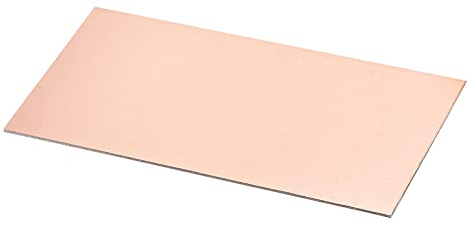 YOKIVE 10pz PCB Rame Rivestito Scheda, FR4 Bifacciale Vuoto Circuito Schede, Ottimo per Elettronica Hobby, Acquaforte, Circuito Progetti (200mmx100mmx1.5mm)