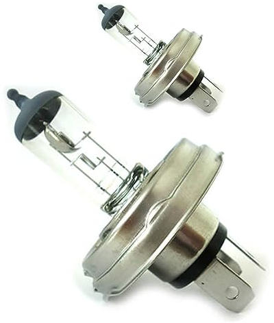 CARALL 2 Pezzi di Lampade Alogena 12V Per Auto (H5 P45T 12V 60/55W)
