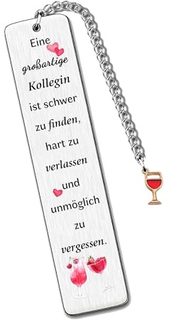 Kollegin Frau Lesezeichen Gute Freundschaft Dankbarkeit Geschenk Frauen Freunde Begleiten Andenken Geburtstag Weihnachten Fern Danksagung Geschenk Beste Freundin Erinnerung Buch Zubehör