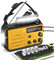 8000mAh Emergency Wind Up Radio, Hand Crank Solar, AM/FM Radio with 3-Mode Flashlight, 2-Mode Reading Lamp, SOS Alarm with USB Phone Charger for Emergency Outdoor