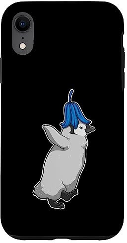 Pingouin Campanule Coque pour iPhone XR