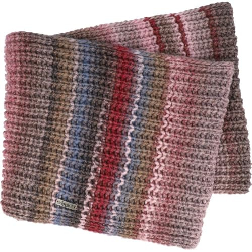 Eisglut Naylal Loop Fabricado en Alemania, Rosa, Talla única Bufanda de Bucle